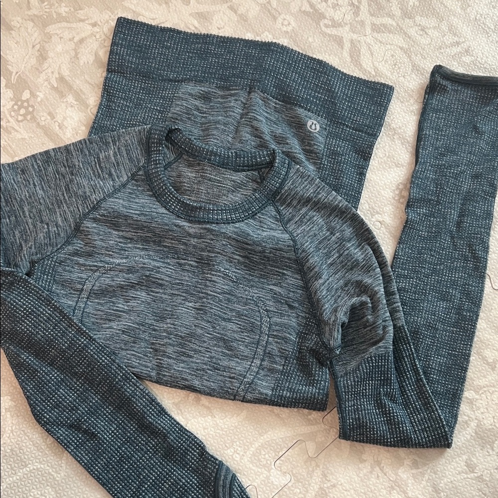 lululemon athletica Gray Women's Top
